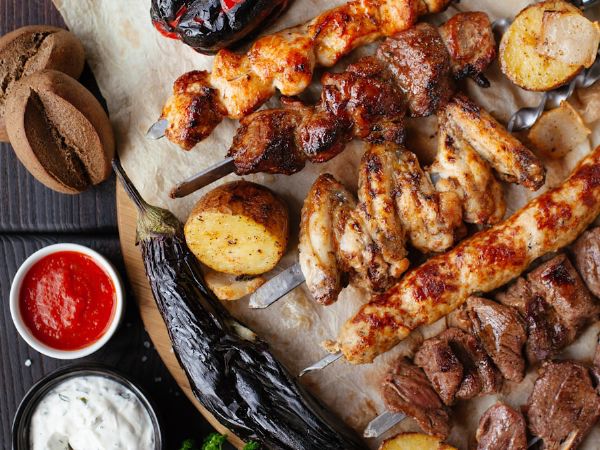 Mol go'shtli shashlik